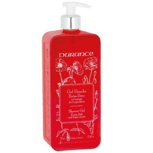 Durance - Gel Douche Coquelicot - Durance soins mains corps
