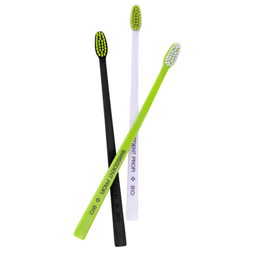 Swissdent - Swissdent Bio Toothbrush Triple Pack - Dents blanches & haleine fraîche