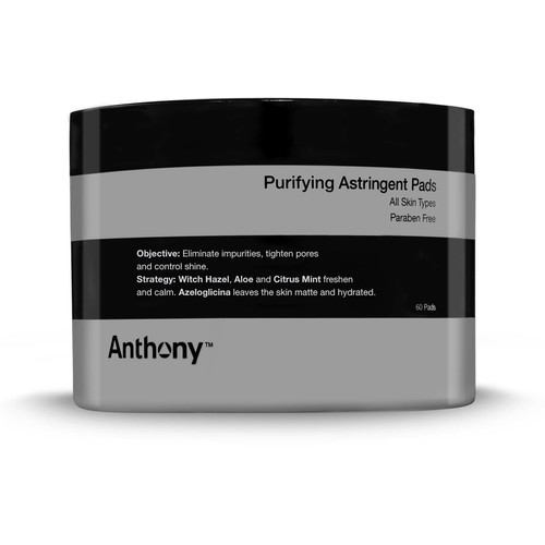 Anthony - Disques Astringents - Soins visage homme