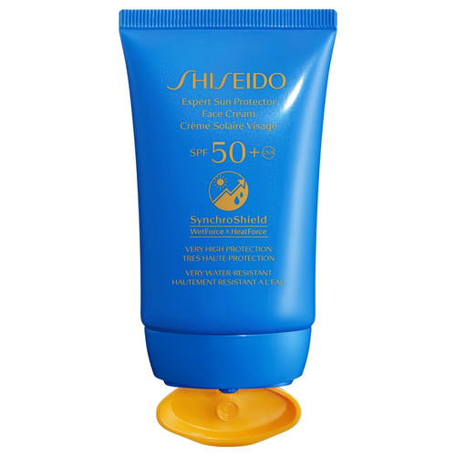 Shiseido - Suncare - Synchroshield Crème Solaire Visage Spf50+ - Idées cadeaux pour elle