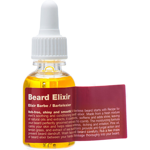 Recipe For Men - Huile A Barbe Elixir - Hydratante & Adoucissante - Produits pour entretenir sa barbe
