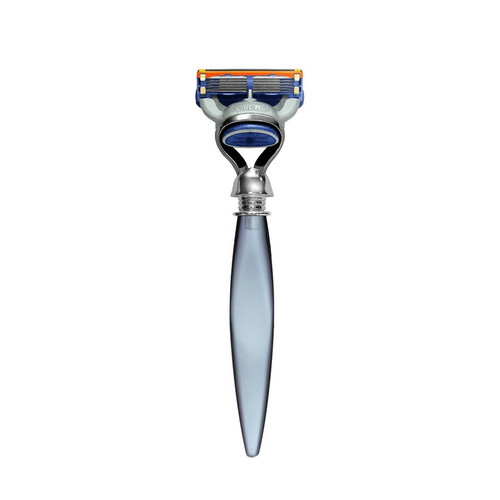 E Shave - Rasoir bleu Gillette® Fusion® - Rasoir & blaireau de rasage
