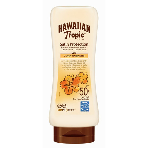 Hawaiian Tropic - Lotion Haute Protection Satin - Soins solaires homme