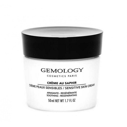 Gemology - Crème Visage Au Saphir - Apaisante Et Régénérante - Creme visage homme peau sensible