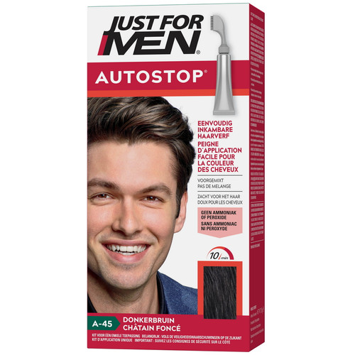 Just For Men - Autostop Châtain Foncé - Coloration Cheveux Homme - Just for men