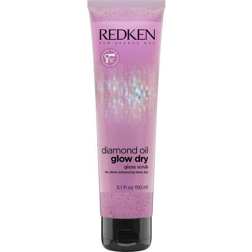 Redken - Exfoliant Cheveux Et Cuir Chevelu Diamond Oil Glow Dry - Thermo Actif - Après-shampoing & soin homme