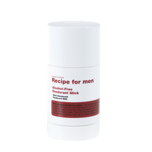 Recipe For Men - Déodorant En Stick Sans Alcool - Déodorant homme