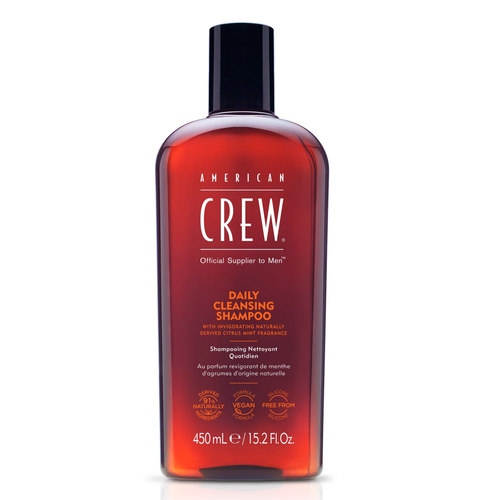American Crew - Shampoing Nettoyant Quotidien Agrumes et Menthe 450 ml - Soins cheveux homme