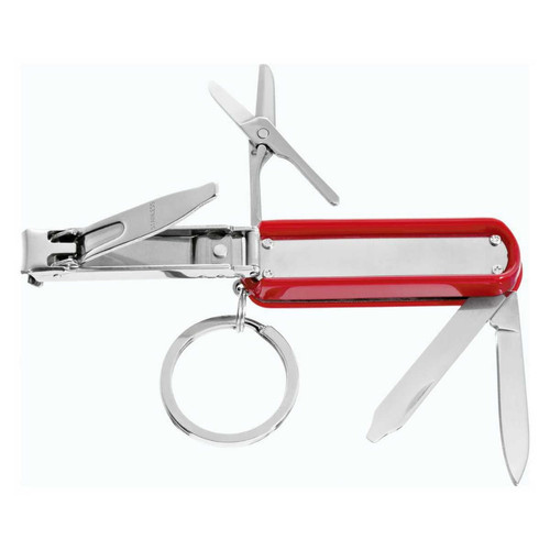 Zwilling - Canif Multi Outils en Inox Rouge - Coupe ongle zwilling