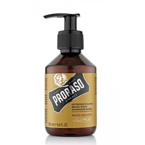 Proraso - Shampoing à Barbe Wood and Spice - Produits pour entretenir sa barbe
