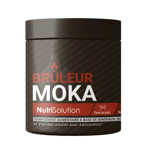 NutriSolution - Complément Alimentaire Brûleur Moka - Soin corps homme