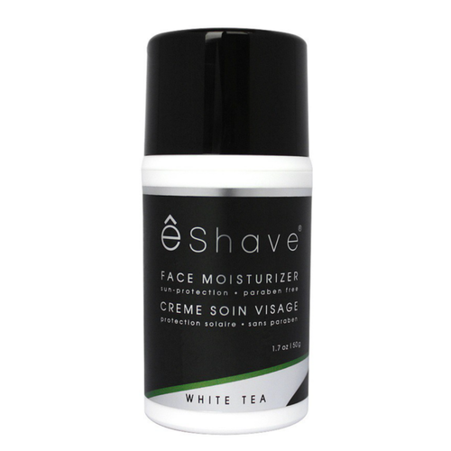 E Shave - Face Moisturizer - Hydratant Visage Thé Blanc - Crème hydratante homme