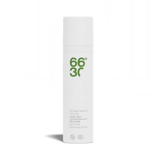 66°30 - Gel Hydratant Ultra Frais Cycle Jour - Matifiant, anti boutons & anti imperfections