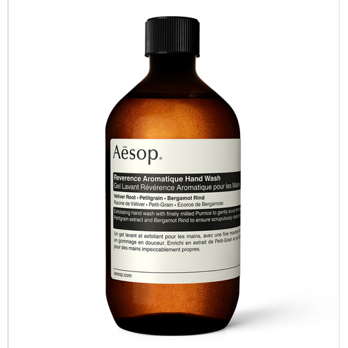Aesop - Gel Lavant Révérence Aromatique Pour Les Mains Recharge - Meilleur soin corps homme