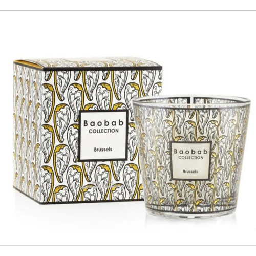 Baobab Collection - Bougie Parfumée - My First Baobab Brussels - Parfums interieur diffuseurs bougies