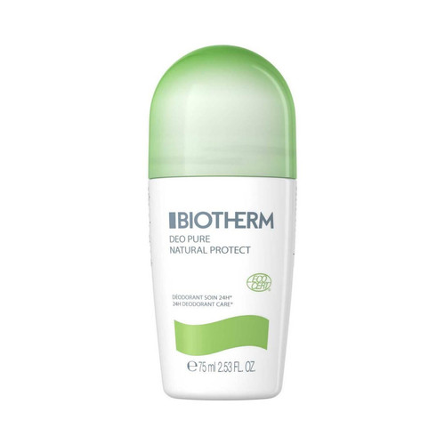 Biotherm - Déodorant Pur Natural Protect - Roll-On Bio - Soin corps homme