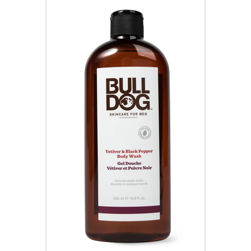 Bulldog - Gel Douche Vetiver & Poivre Noir - Soin corps homme