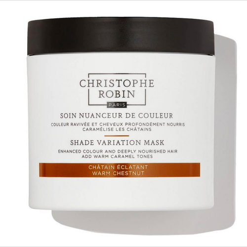 Christophe Robin - Masque Illuminateur de Couleur - Châtain Éclatant  250ml - Soins cheveux homme
