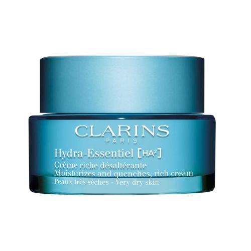 Clarins - Hydra-Essentiel [HA²] Crème Riche Désaltérante pour Peaux Très Sèches - Nouveautés Soins, Rasage & Parfums homme