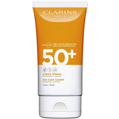 Clarins - Crème Solaire Spf50+ Corps  - Creme solaire autobronzant clarins