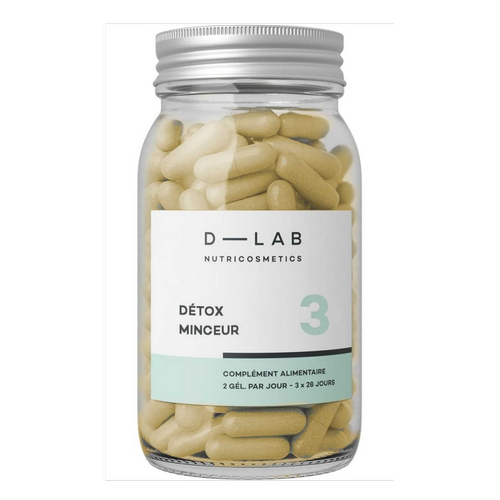 D-LAB Nutricosmetics - Détox Minceur cure 3 mois - Nouveautés Soins, Rasage & Parfums homme