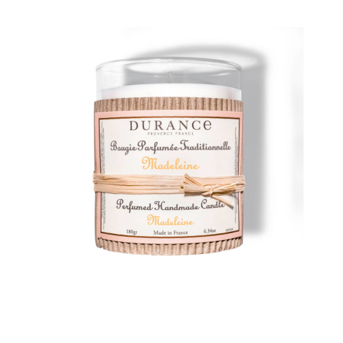 Durance - Bougie Parfumée Traditionnelle Madeleine - Bougies parfumees