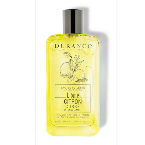 Durance - Eau de Toilette Citron Corsé - Parfum homme 100ml