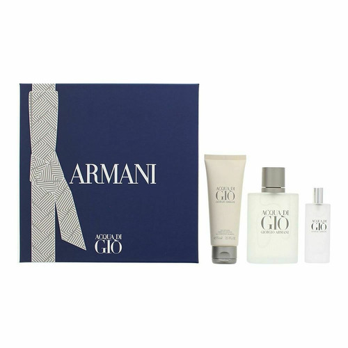 Giorgio Armani - Coffret Acqua Di Gio ? Eau De Toilette - Coffret cadeau parfum homme