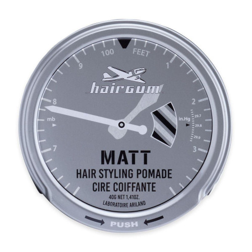 Hairgum - Cire Coiffante Matt Wax - Tenue Sans Brillance - Soins cheveux homme