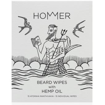Hommer - Hommer Beard Wipes - Lingettes A Barbe - Cosmetique homme hommer
