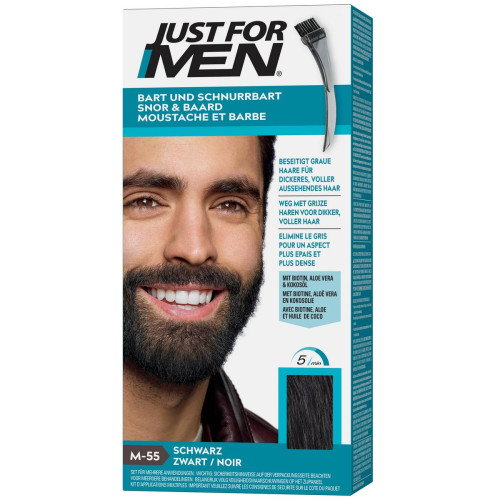 Just For Men - Coloration Barbe Noir Naturel - Couleur Naturelle - Produits pour entretenir sa barbe