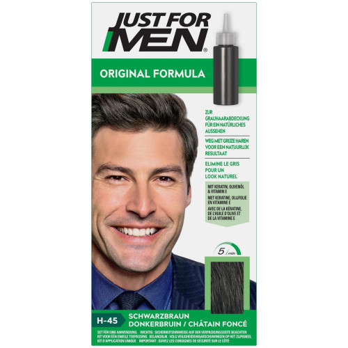 Just For Men - Coloration Cheveux Homme Châtain Foncé - Couleur Naturelle - Bestsellers Soins, Rasage & Parfums homme