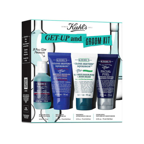 Kiehl's - Coffret Soins Visage Ultimate Shave Collection Facial Fuel  - Creme kiehls