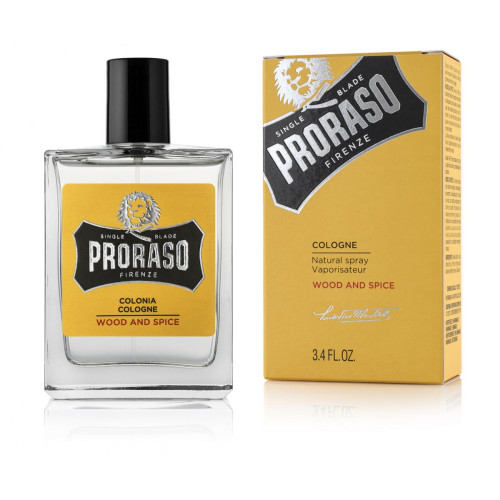 Proraso - Eau De Cologne Wood and Spice - Coffret cadeau parfum homme