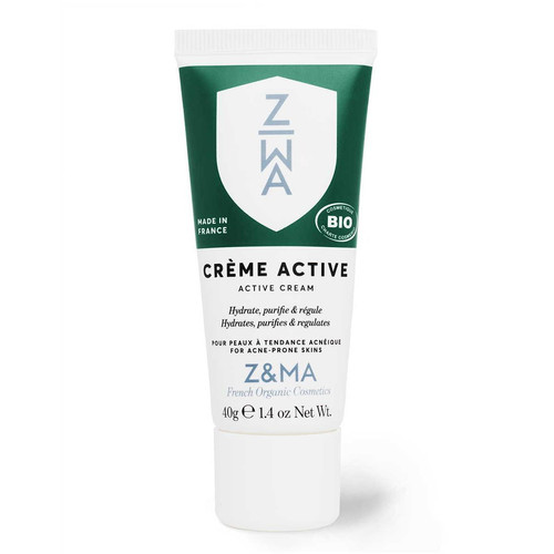 Z&MA - Crème Active - Anti-Imperfections - Creme peau grasse homme