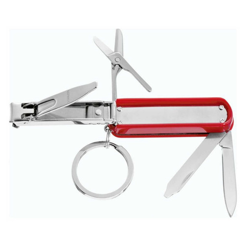 Zwilling - Canif Multi Outils en Inox Rouge - Soin corps homme