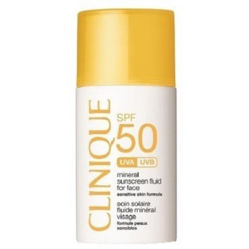 Clinique For Men - Fluide Sun Minéral Visage SPF 50 - Clinique cosmetiques
