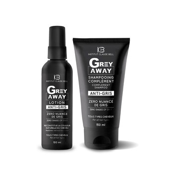 Claude Bell - Routine Grey Away - Coloration cheveux & barbe