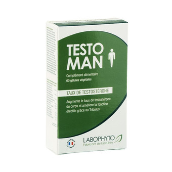 Labophyto - Testoman taux de testostérone - Stay at home
