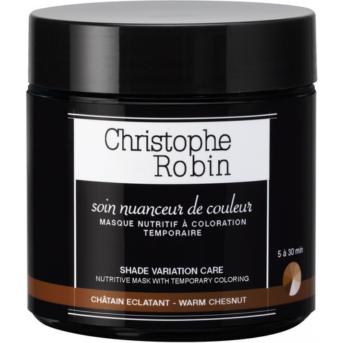 Christophe Robin - Masque nuanceur de couleur Châtain Eclatant - Christophe robin soin