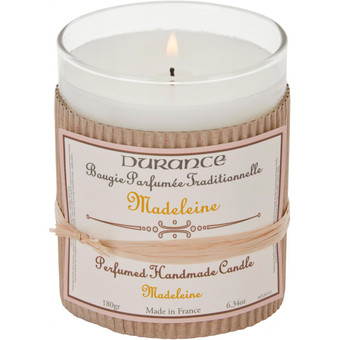 Durance - Bougie Parfumée Traditionnelle Madeleine - Cadeaux Noël pour homme