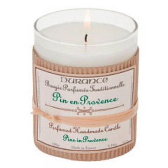 Durance - Bougie Parfumée Traditionnelle Pin en Provence - Parfums interieur diffuseurs bougies