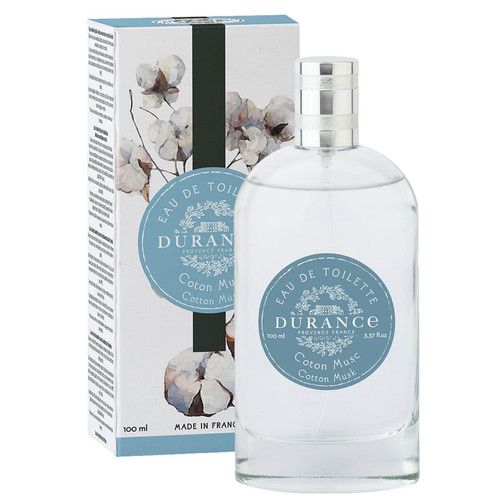 Durance - Eau de toilette Durance Coton Musc - Durance Parfums d’Intérieur