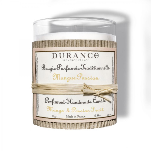 Durance - Bougie parfumée traditionnelle Durance Mangue Passion - Durance Parfums d’Intérieur
