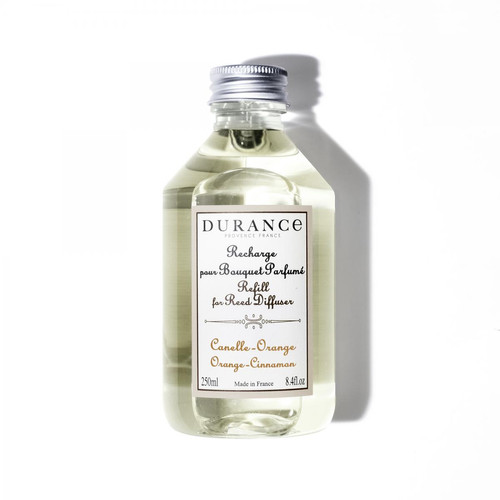 Durance - Recharge pour bouquet parfumé Cannelle Orange - Parfum homme