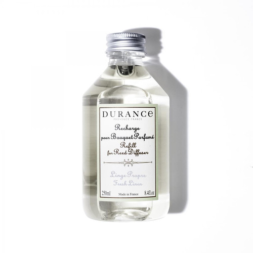 Durance - Recharge pour bouquet parfumé Linge Propre - Diffuseurs parfum