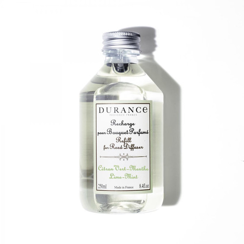 Durance - Recharge pour bouquet parfumé Citron vert Menthe - Parfum homme