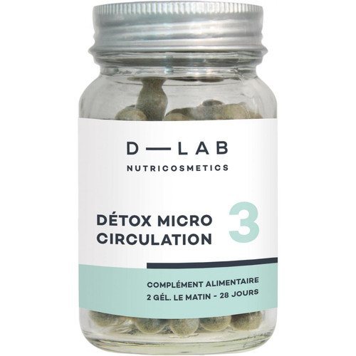D-LAB Nutricosmetics - Détox Microcirculation - D lab nutricosmetics