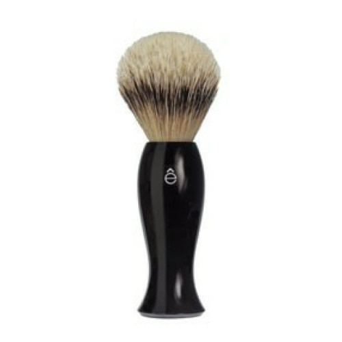 E Shave - Blaireau Silvertip Noir - E shave