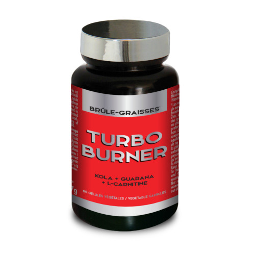 NUTRIEXPERT - Turbo Burner Gélules Brûleur De Graisses - 60 gélules végétales - Produit minceur & sport